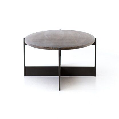 Luxury Coffee Tables | Perigold Within Cosbin Rustic Bold Antique Black Coffee Tables (View 42 of 50)