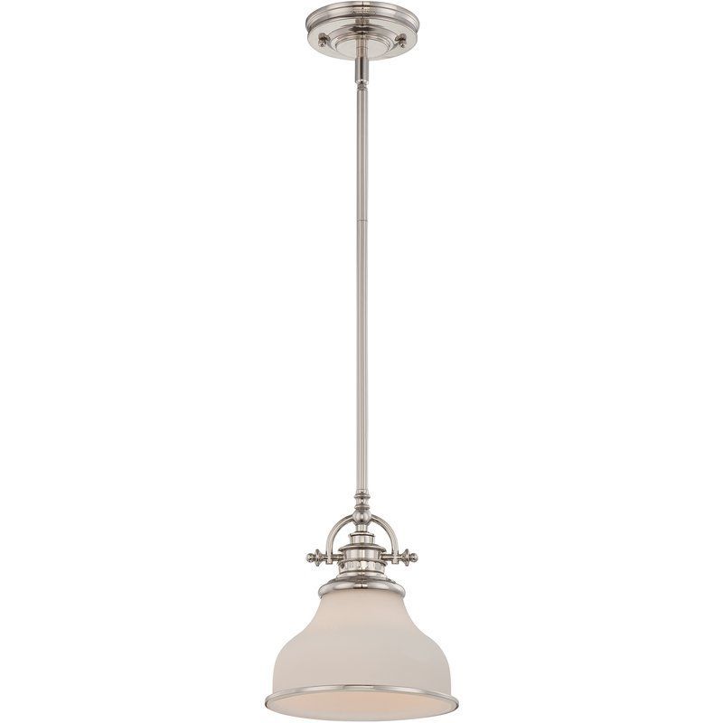 Macon 1 Light Single Bell Pendant | House In 2019 | Lighting With Macon 1 Light Single Dome Pendants (View 9 of 25)