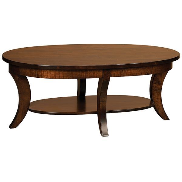 Madison Coffee Table | Updated Traditional Decor | Oval Inside Winslet Cherry Finish Wood Oval Coffee Tables With Casters (View 19 of 25)