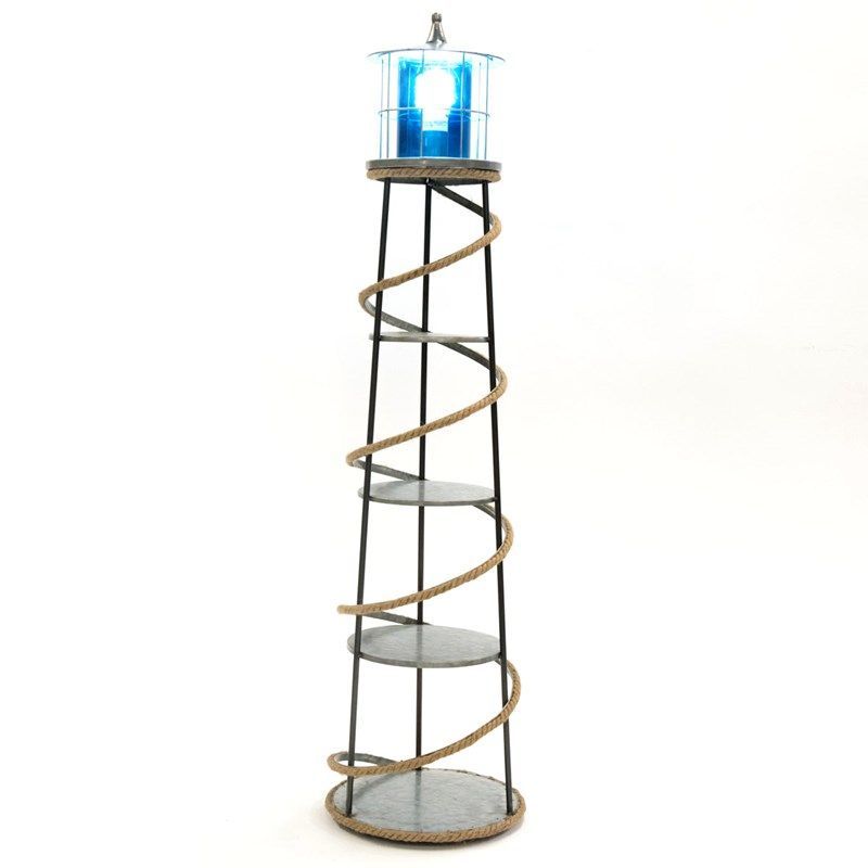 Metal Lighthouse Floor Lamp | Living Room In 2019 | Floor For Kraker 1 Light Single Cylinder Pendants (View 23 of 25)