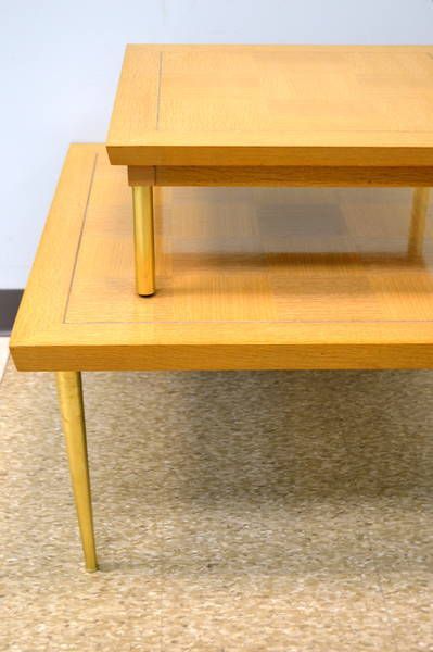 Mid Century Modern Coffee Table / Nesting Set – Solid Wood Inside Solid Hardwood Rectangle Mid Century Modern Coffee Tables (View 50 of 50)