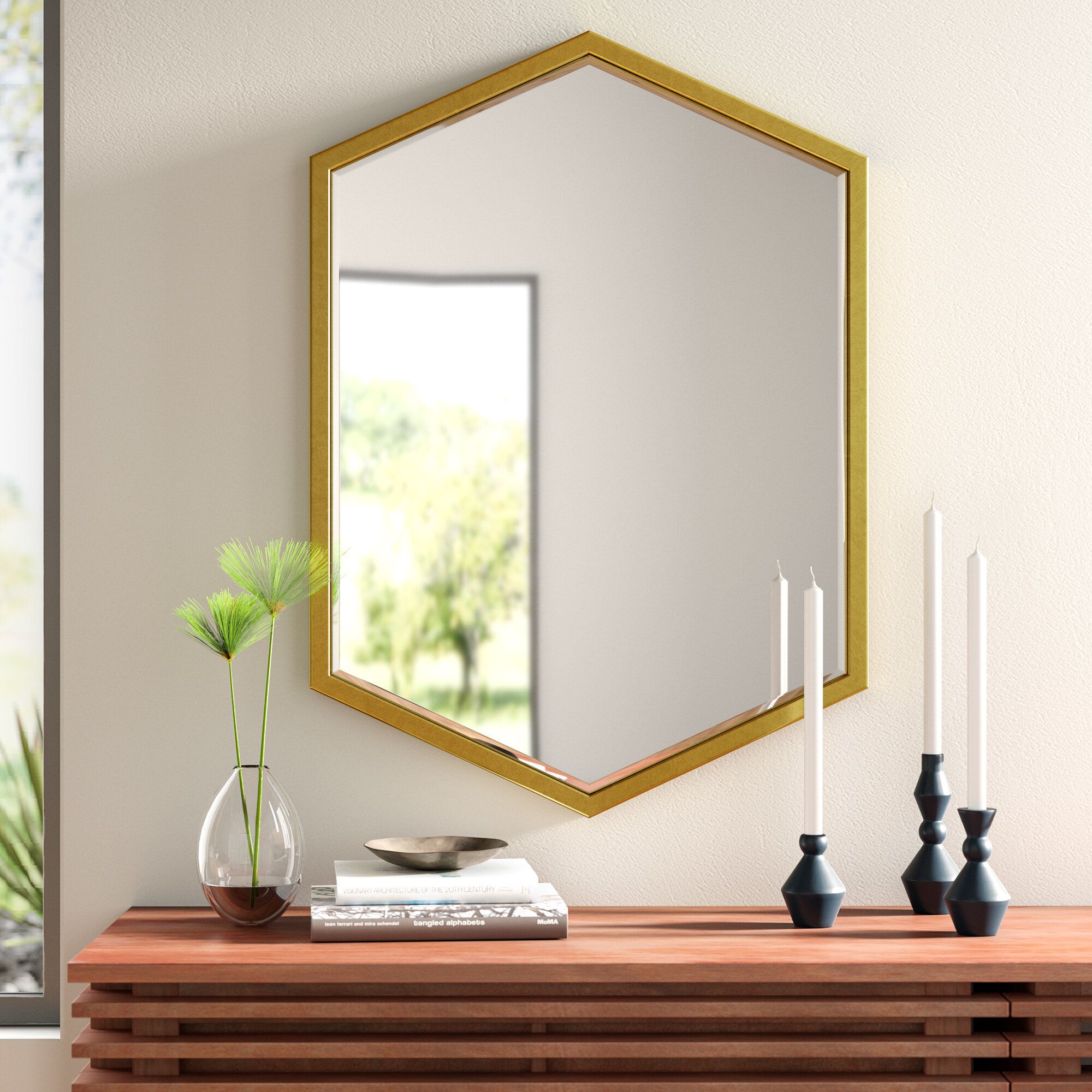 Modern & Contemporary 3 Piece Wall Mirror Set | Allmodern Throughout 3 Piece Dima Hanging Modern &amp; Contemporary Mirror Sets (View 9 of 20)