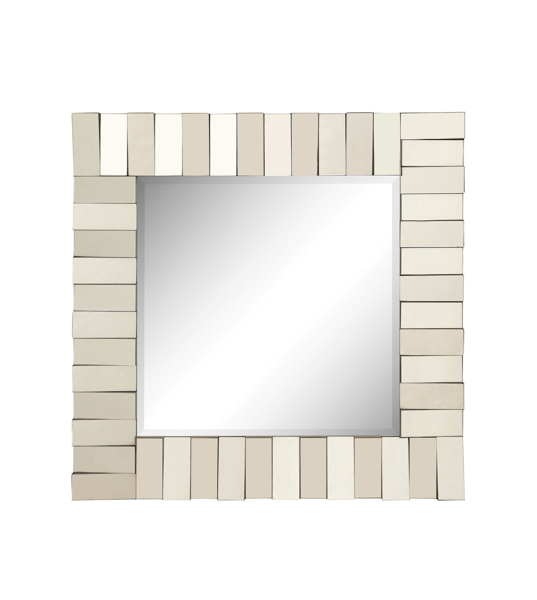 Modern & Contemporary Beveled Wall Mirror Throughout Modern &amp; Contemporary Beveled Wall Mirrors (View 4 of 20)