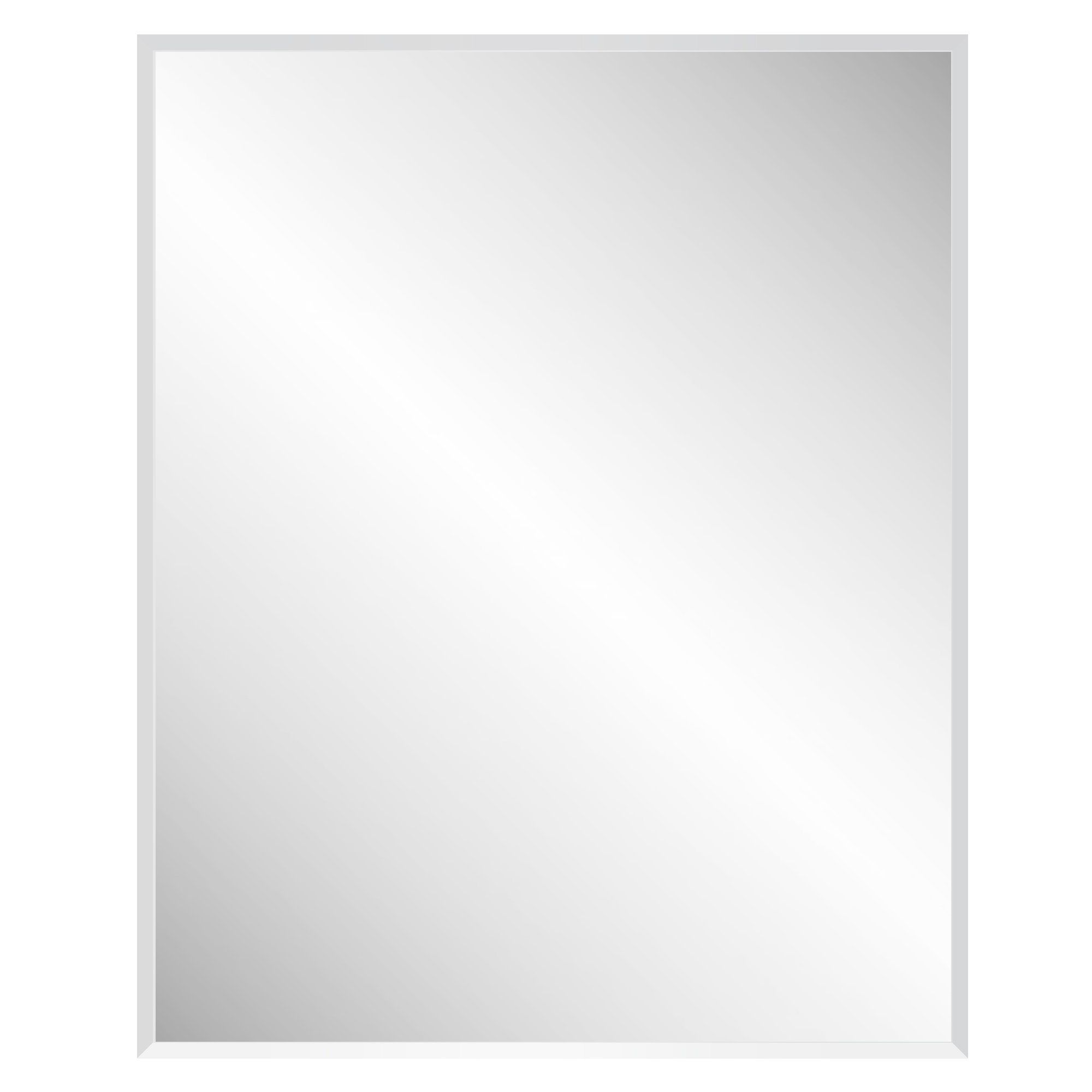 Modern & Contemporary Geometric Rectangle Mirror | Allmodern Intended For Caja Rectangle Glass Frame Wall Mirrors (View 13 of 20)