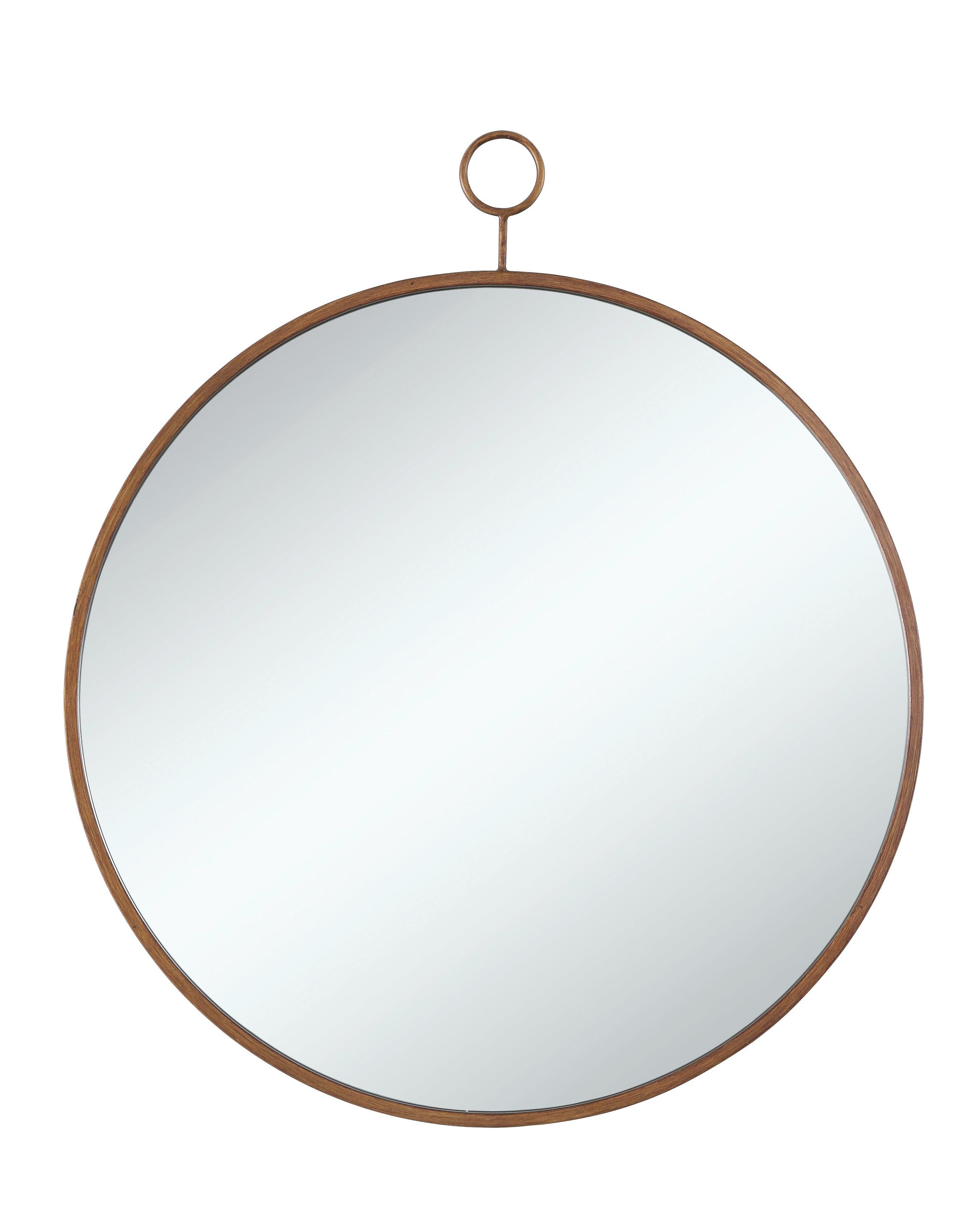 Modern Gold Wall Mirrors | Allmodern In Astrid Modern &amp; Contemporary Accent Mirrors (View 16 of 20)