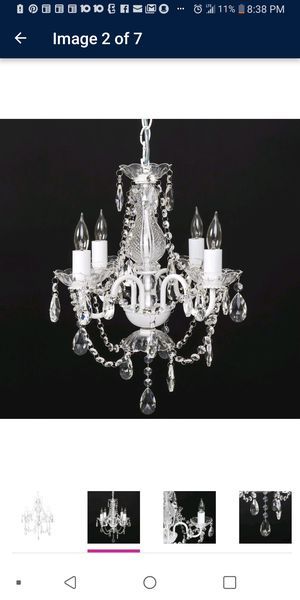 New And Used Chandelier For Sale In Dublin, Oh – Offerup With Bouchette Traditional 6 Light Candle Style Chandeliers (View 18 of 20)