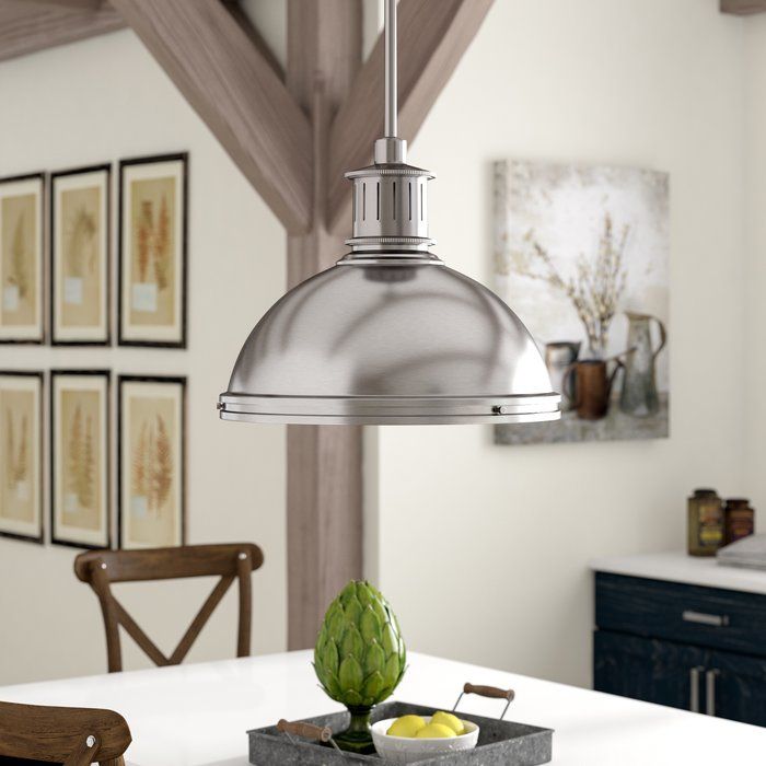 Orchard Hill 1 Light Led Single Dome Pendant With Ninette 1 Light Dome Pendants (View 14 of 25)
