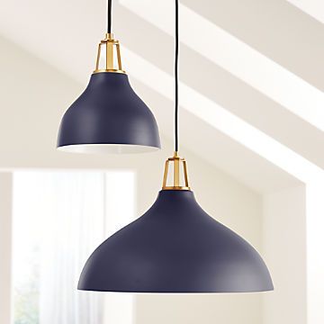 Pendant Lighting | Crate And Barrel Throughout Kraker 1 Light Single Cylinder Pendants (View 16 of 25)
