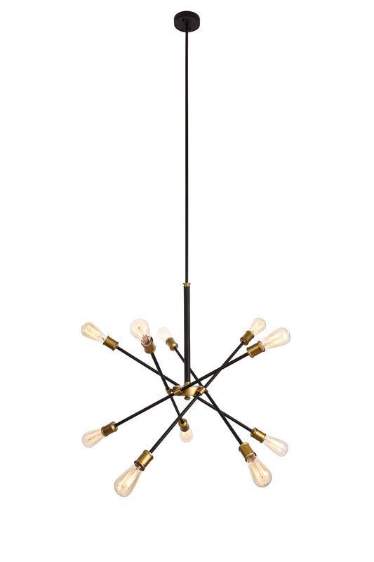 Pin On Light It Up! With Everett 10 Light Sputnik Chandeliers (View 4 of 20)