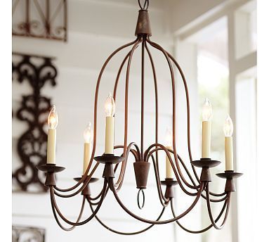 Pottery Barn Armonk Chandelier $399 Identical Light At With Kenedy 9 Light Candle Style Chandeliers (View 14 of 20)