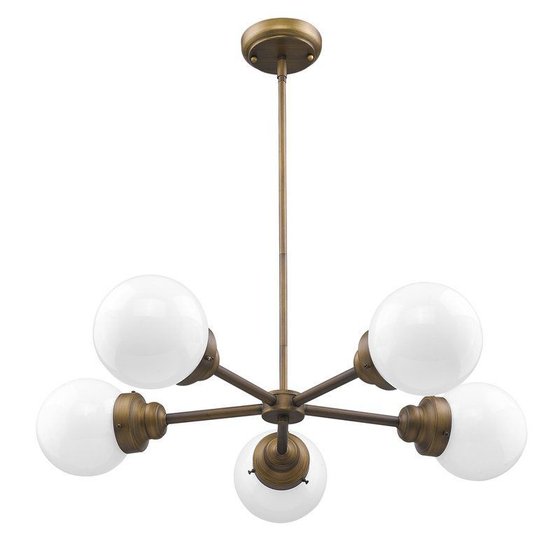 Rabehi 5 Light Sputnik Chandelier In 2019 | The House That E With Regard To Bautista 5 Light Sputnik Chandeliers (View 15 of 20)