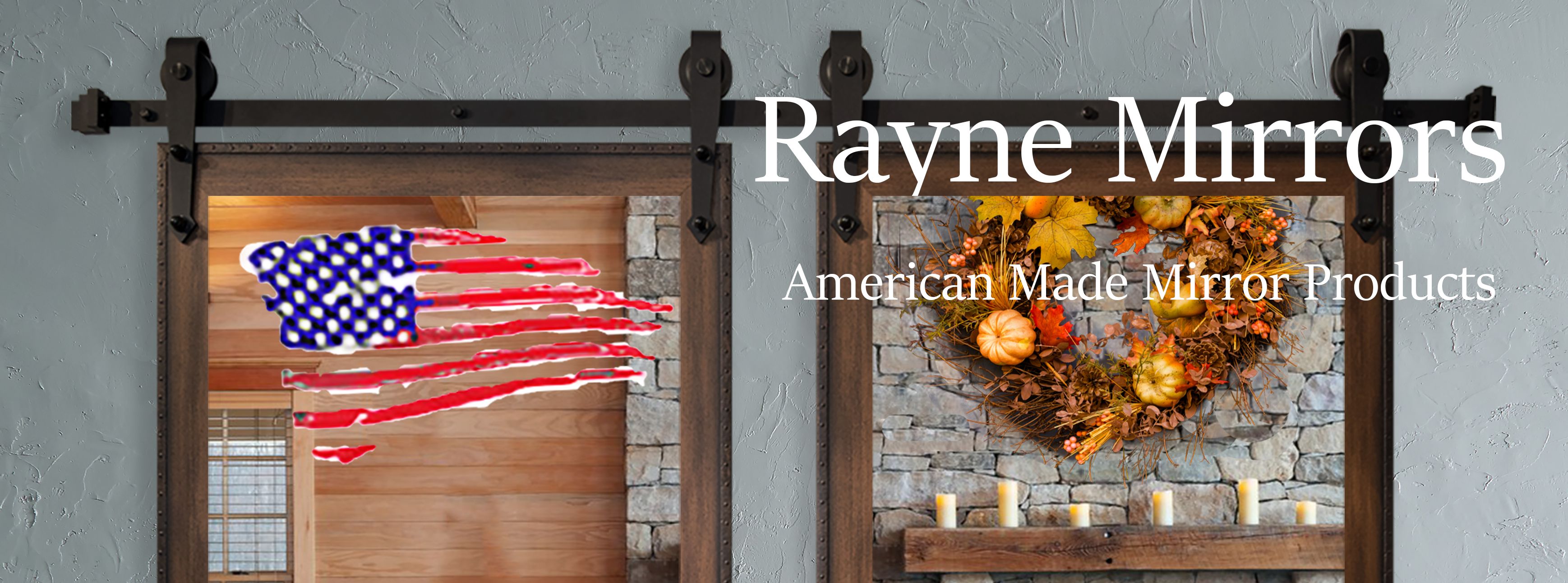 Rayne Mirrors Inc. – American Made Rayne Alpha Black Wall Within American Made Accent Wall Mirrors (Photo 19 of 20)
