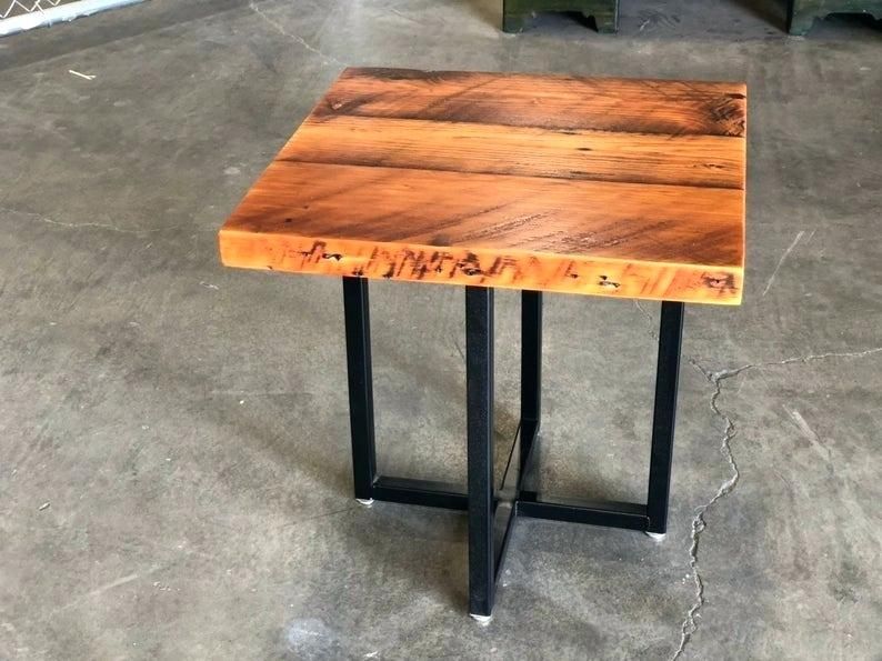 Reclaimed Wood End Tables – Toibrandl (View 40 of 50)