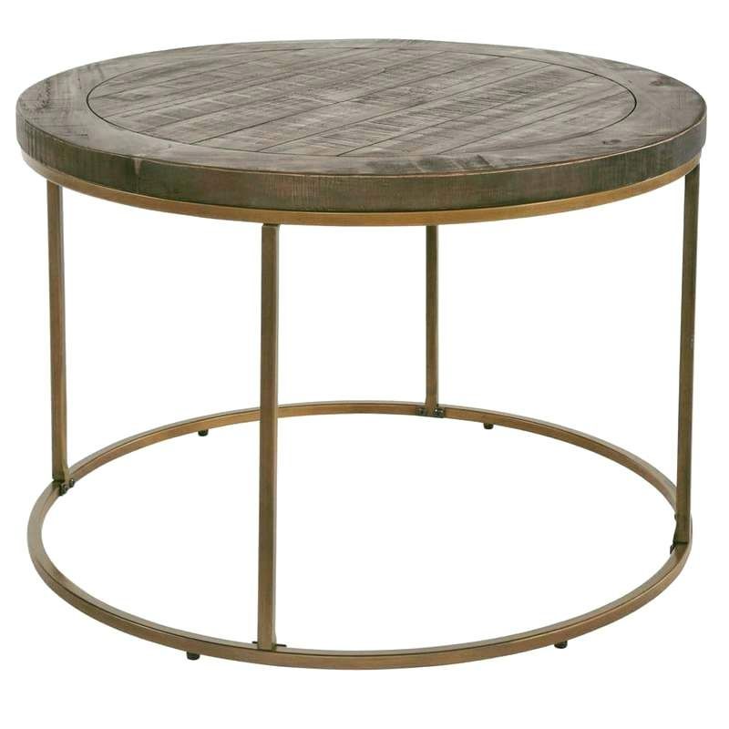 Reclaimed Wood Round Coffee Table – Firstclassauto (View 12 of 25)