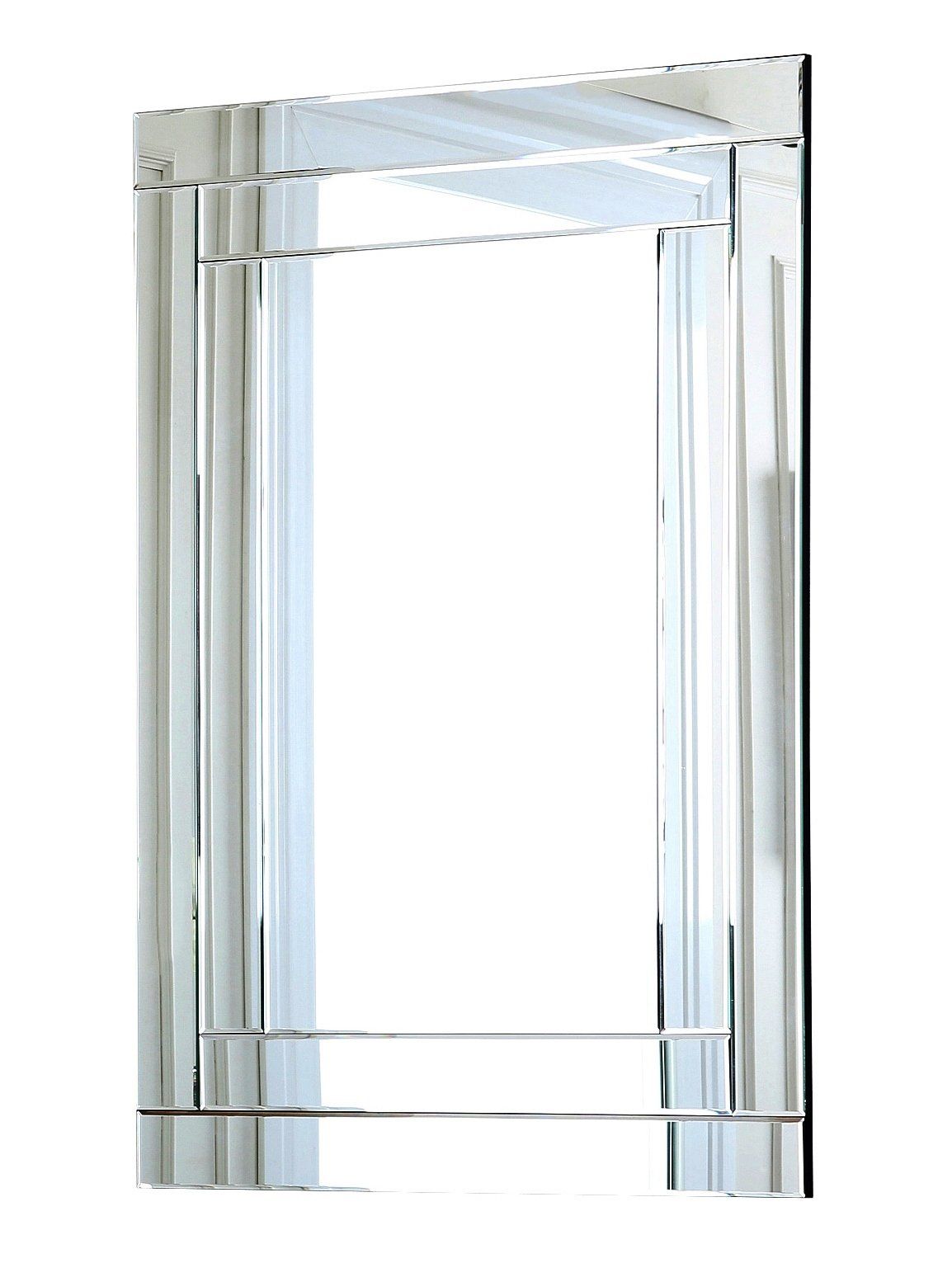 Rectangle Wall Mirror Intended For Wallingford Large Frameless Wall Mirrors (View 18 of 20)