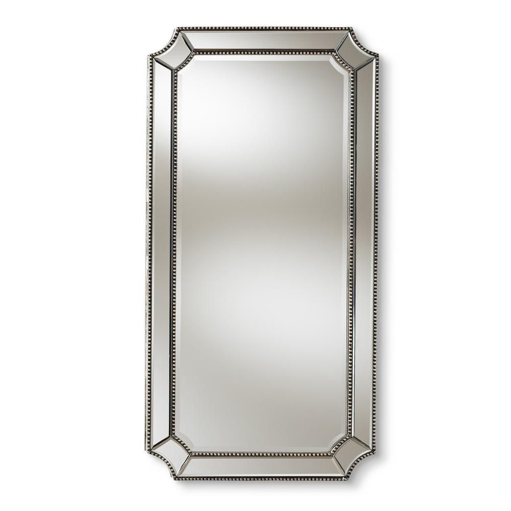 Romina Antique Silver Wall Mirror In 2019 | Products Inside Eriq Framed Wall Mirrors (View 9 of 20)