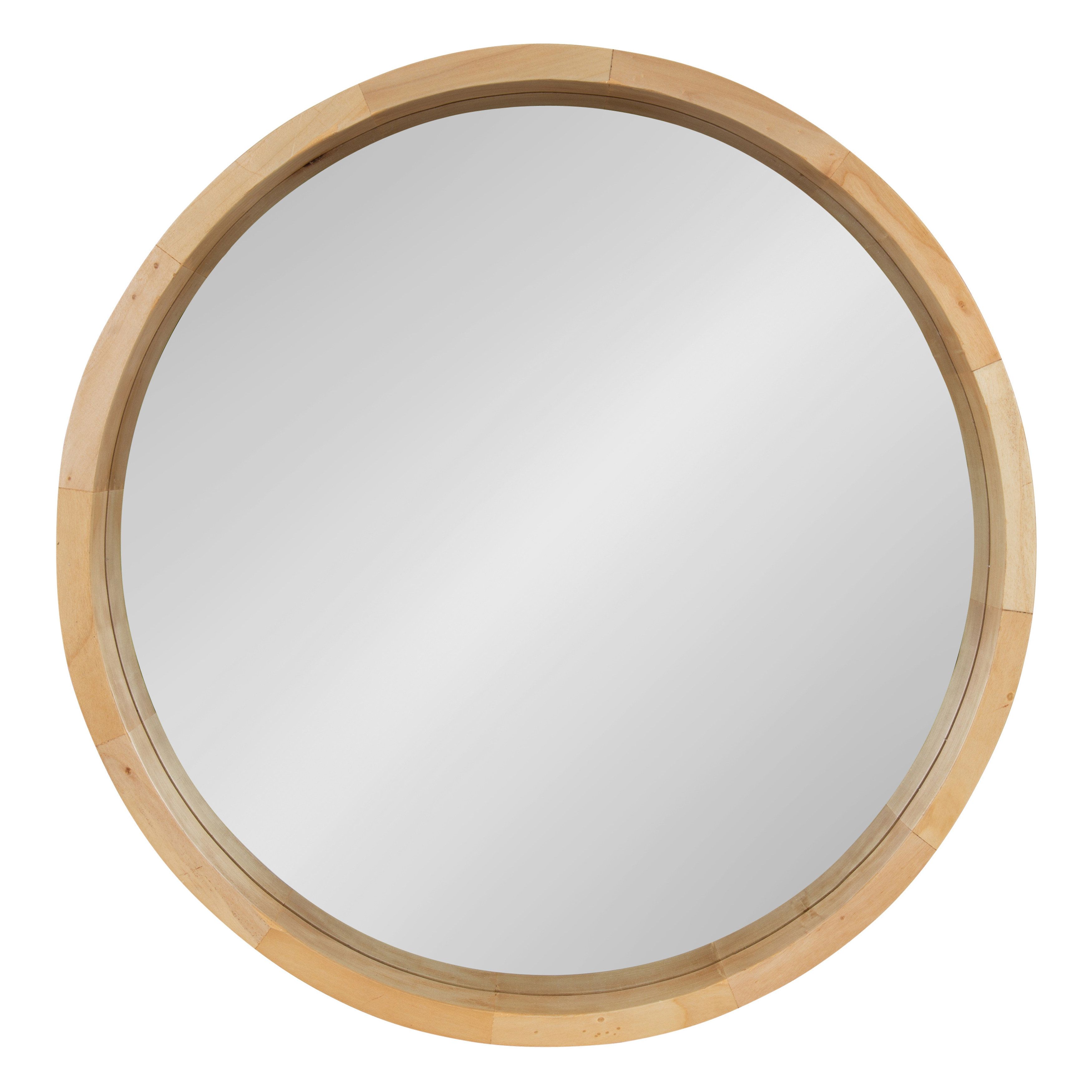 Round Wall Mounted Mirrors You'll Love In 2019 | Wayfair Intended For Celeste Frameless Round Wall Mirrors (View 17 of 20)