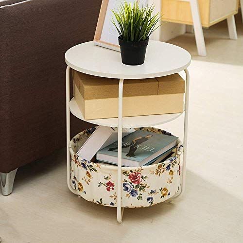 Sed Multifunction Small Table Household 3 Tier Round Side For Round Condo Apartment Coffee Tables (View 7 of 25)