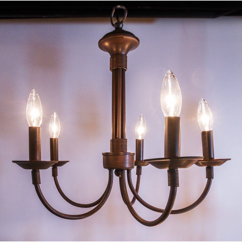 Shaylee 5 Light Candle Style Chandelier | Lighting | 5 Light Pertaining To Shaylee 5 Light Candle Style Chandeliers (View 12 of 20)
