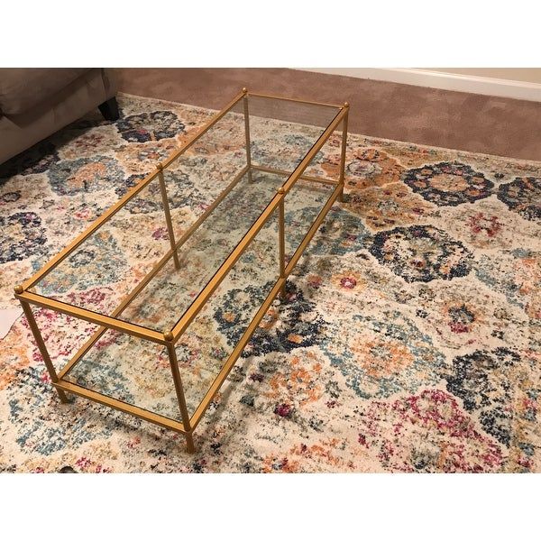 Shop Silver Orchid Price Glass Coffee Table – On Sale In Silver Orchid Price Glass Coffee Tables (View 7 of 25)
