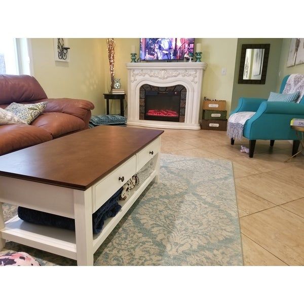 Shop Simple Living Charleston Coffee Table – 18.1"h X  (View 1 of 25)