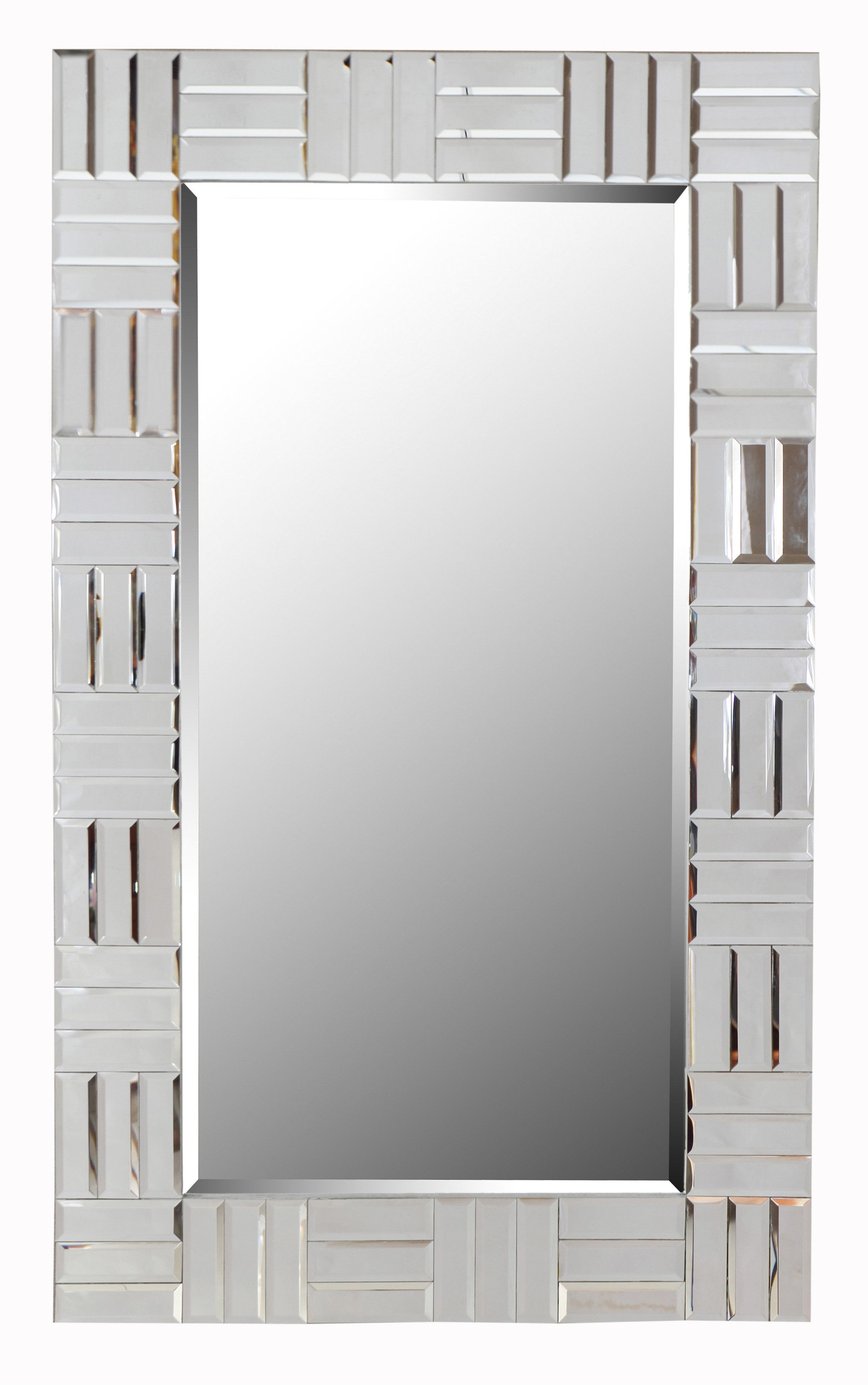 Silver Frame Accent Mirror Intended For Silver Frame Accent Mirrors (View 2 of 20)