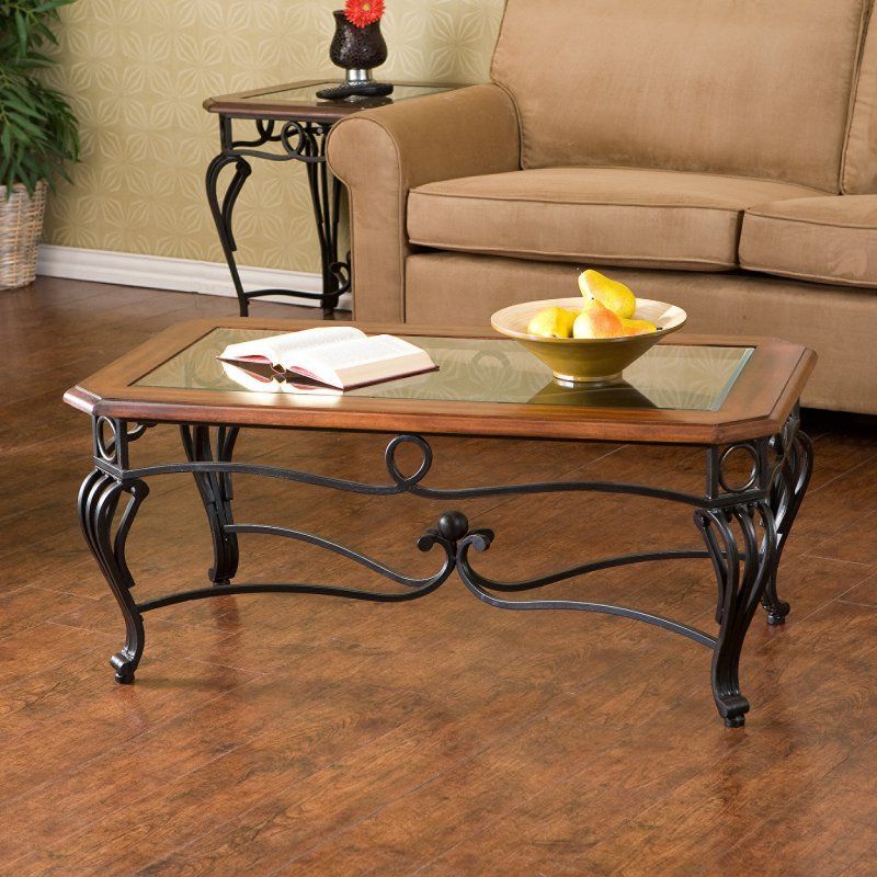 Southern Enterprises Prentice Coffee Table | Products | Iron In Gracewood Hollow Salinger Prentice Cocktail Tables (View 6 of 25)