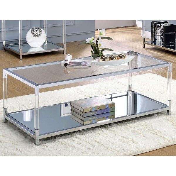 Thalberg Contemporary Chrome Coffee Tablefoa With Regard To Thalberg Contemporary Chrome Coffee Tables By Foa (View 1 of 50)