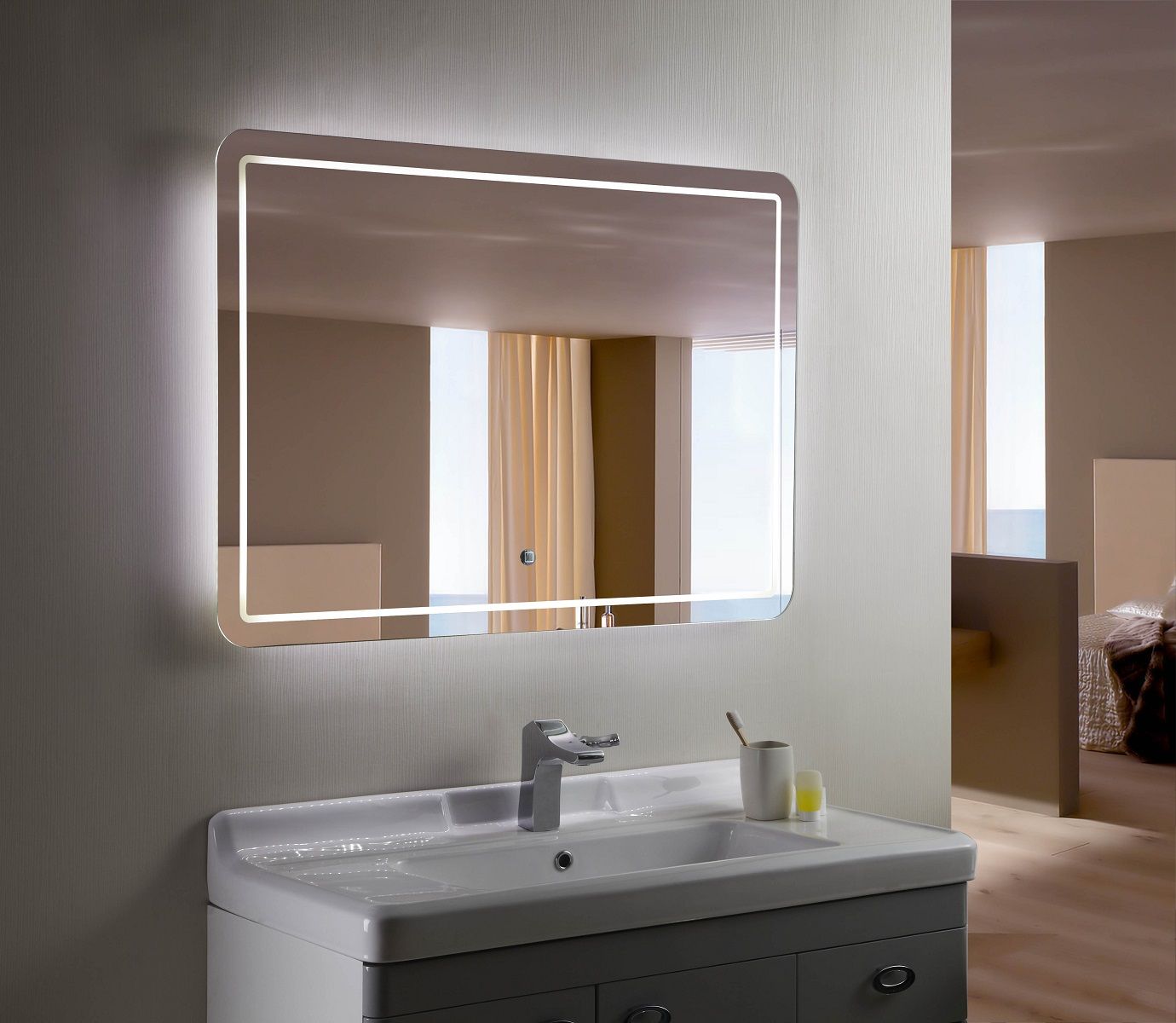 The Best Double Vanity Mirrors – Our Guide To The Perfect Within Vanity Mirrors (Photo 15 of 20)