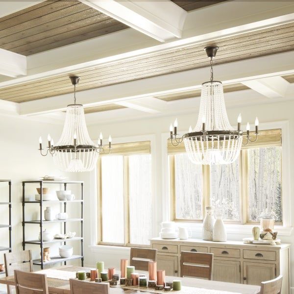 Top 5 Light Fixtures For A Harmonious Dining Room In Dailey 4 Light Drum Chandeliers (View 20 of 20)