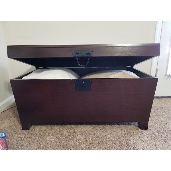 Top Product Reviews For Copper Grove Liatris Espresso Trunk Throughout Copper Grove Liatris Nailhead Espresso Cocktail Tables (View 8 of 25)