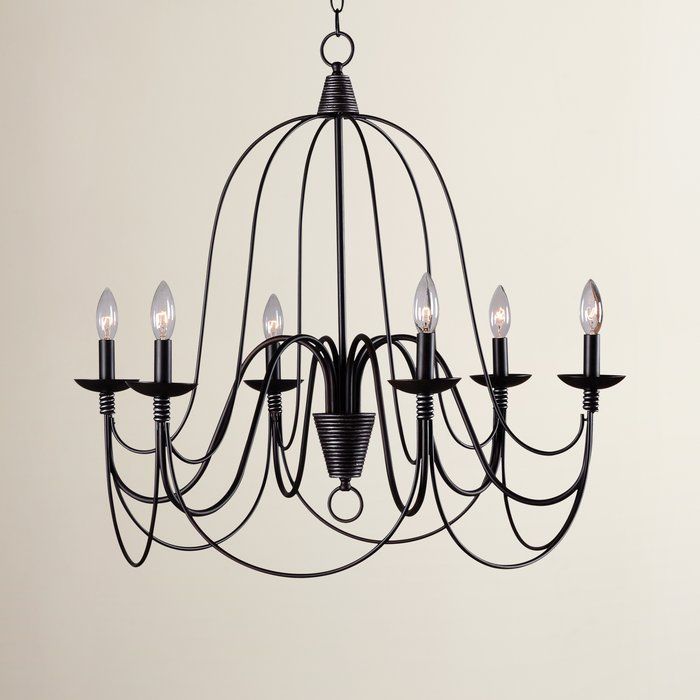 Watford 6 Light Candle Style Chandelier | •front Porch With Regard To Watford 9 Light Candle Style Chandeliers (View 7 of 20)