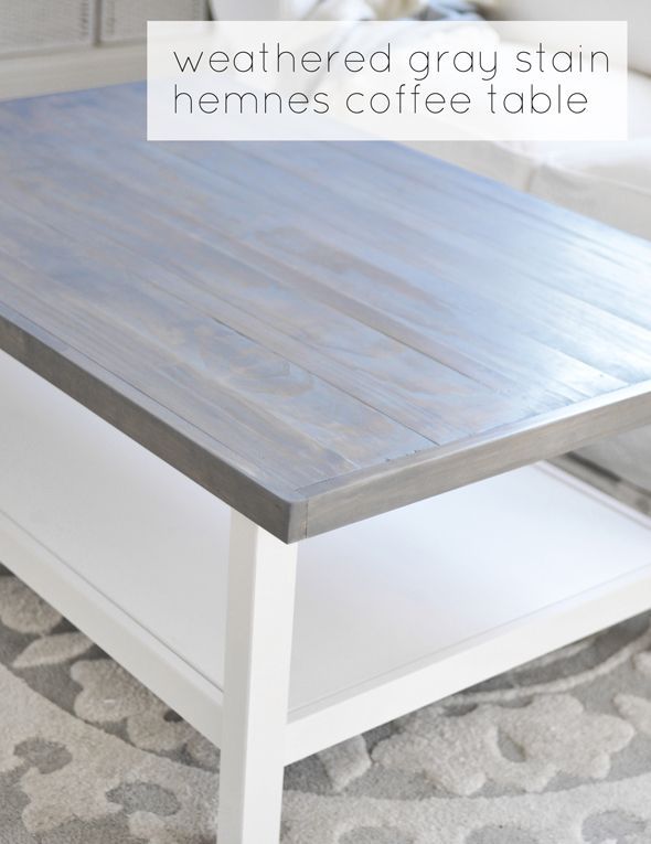 Weathered Gray Coffee Table | Diy Projects For The Home Pertaining To The Gray Barn Broken Brook Coffee Tables (View 12 of 25)