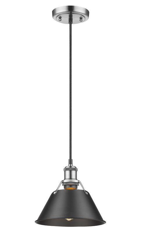 Weatherford 1 Light Single Cone Pendant In Nadeau 1 Light Single Cone Pendants (View 20 of 25)