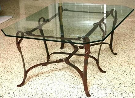 Wrought Iron And Wood Coffee Table – Andrewab.co (View 13 of 25)