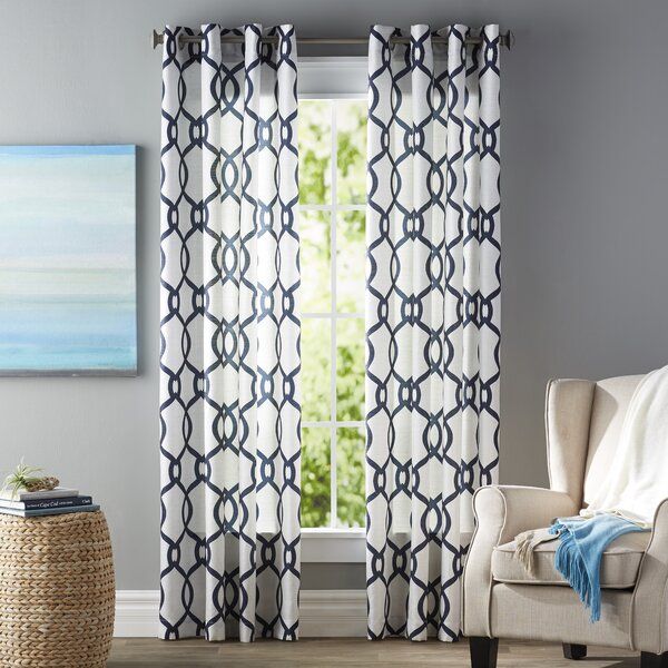 10 Ft Sheer Curtains | Wayfair Within Luxury Collection Summit Sheer Curtain Panel Pairs (View 7 of 25)