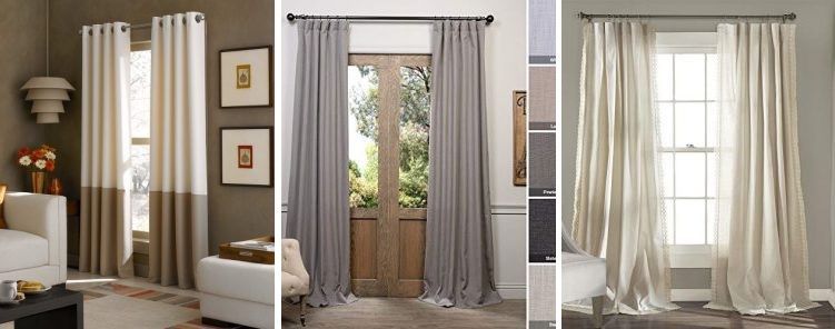 100+ Farmhouse Drapes And Rustic Drapes | Tn House With The Gray Barn Kind Koala Curtain Panel Pairs (View 5 of 25)