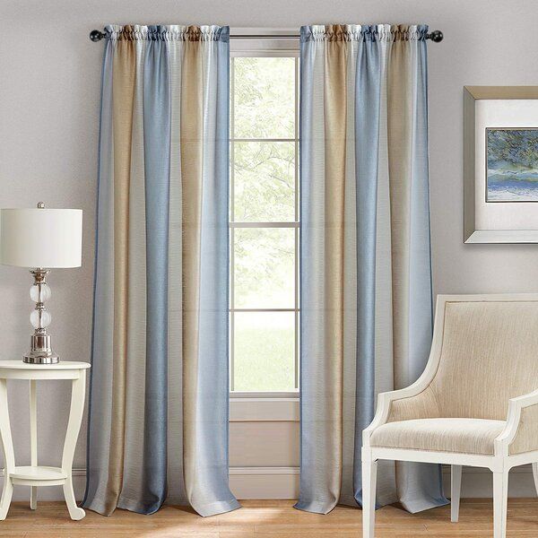 2 Pack Curtains | Wayfair With Regard To Ombre Embroidery Curtain Panels (View 4 of 25)