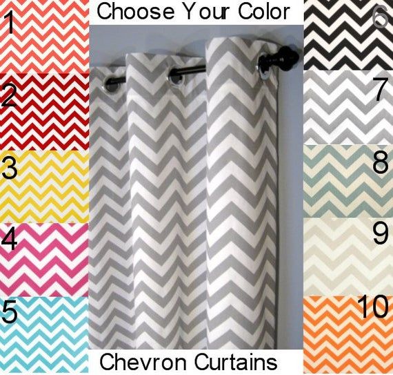 50X84" Blackout Chevron Grommet Curtains – Two Curtain Panels You Pick The  Color – 50"x84" – Free Shipping For Chevron Blackout Grommet Curtain Panels (View 17 of 25)