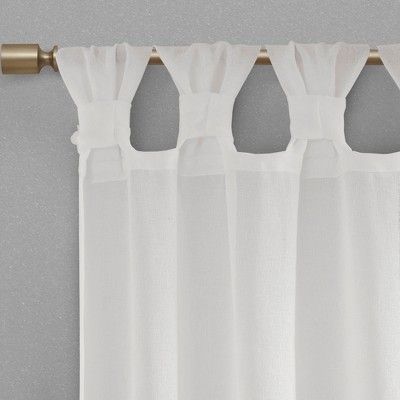 52"x63" Washed Cotton Twist Tab Curtain Oatmeal – Archaeo For Archaeo Washed Cotton Twist Tab Single Curtain Panels (View 16 of 25)