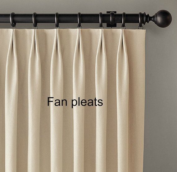 Add Pleats To Your Pair Of Drapery Panels, Choose French Inside Double Pinch Pleat Top Curtain Panel Pairs (View 25 of 25)