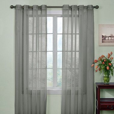 Arm & Hammer™ Curtain Fresh™ Odor Neutralizing Sheer Curtain Inside Arm And Hammer Curtains Fresh Odor Neutralizing Single Curtain Panels (View 1 of 25)