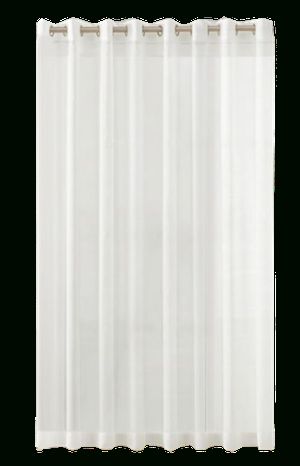 Armin Sheer Voile 95 Inch Grommet Extra Wide Door Curtain Panel In White With Emily Sheer Voile Grommet Curtain Panels (View 19 of 25)