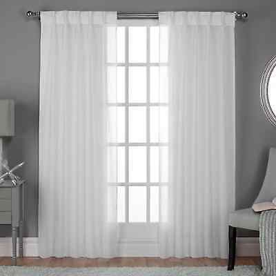 Ati Home Penny Sheer Grommet Top Curtain Panel Pair – $ (View 6 of 25)