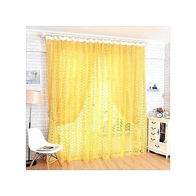 Aurora Home Gathered Tulle Overlay Blackout Curtain Panel In Tulle Sheer With Attached Valance And Blackout 4 Piece Curtain Panel Pairs (View 19 of 25)