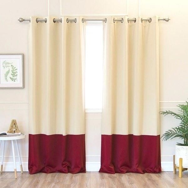 Aurora Home Insulated Thermal Blackout 84 Inch Curtain Panel Within Solid Thermal Insulated Blackout Curtain Panel Pairs (View 25 of 25)