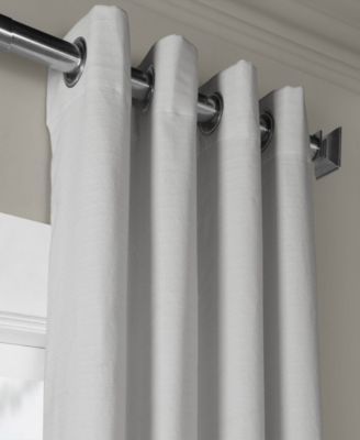 Bark Weave Solid Cotton Grommet 50 X 96 Curtain Panel Pertaining To Bark Weave Solid Cotton Curtains (View 8 of 25)