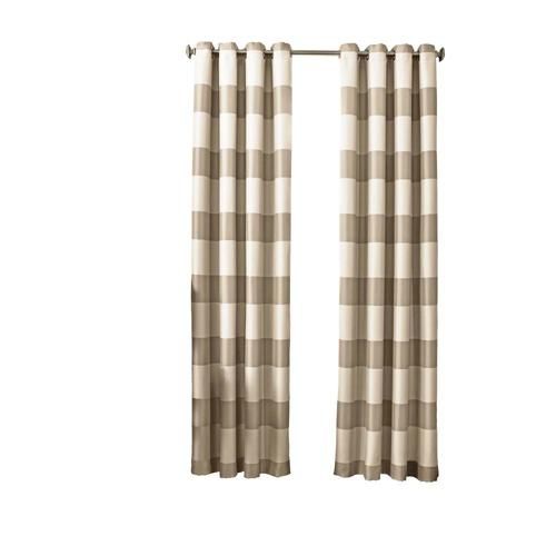 Beautyrest Gaultier 95 In Natural Polyester Blackout Single Regarding Meridian Blackout Window Curtain Panels (View 20 of 25)