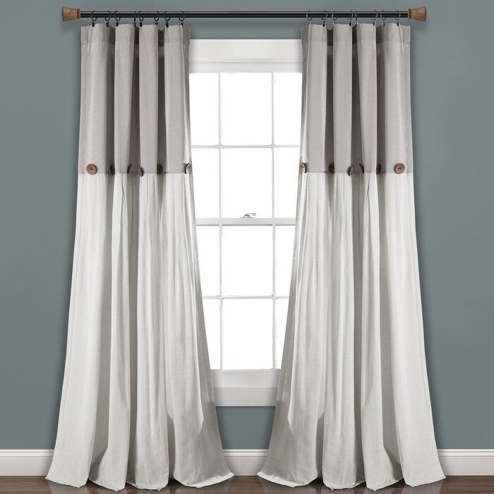 Beckham Window Solid Semi Sheer Rod Pocket Curtain Panels With Rod Pocket Curtain Panels (View 2 of 25)