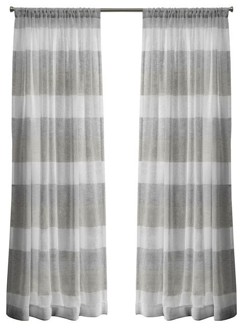 Bern Rod Pocket Window Curtain Panels – 50" X 84", Dove Grey, Set Of 2 /  Pair In Belgian Sheer Window Curtain Panel Pairs With Rod Pocket (View 15 of 25)